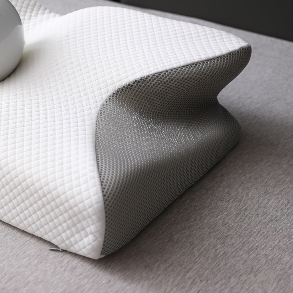Ergonomic Memory Foam Butterfly Neck Support Pillow