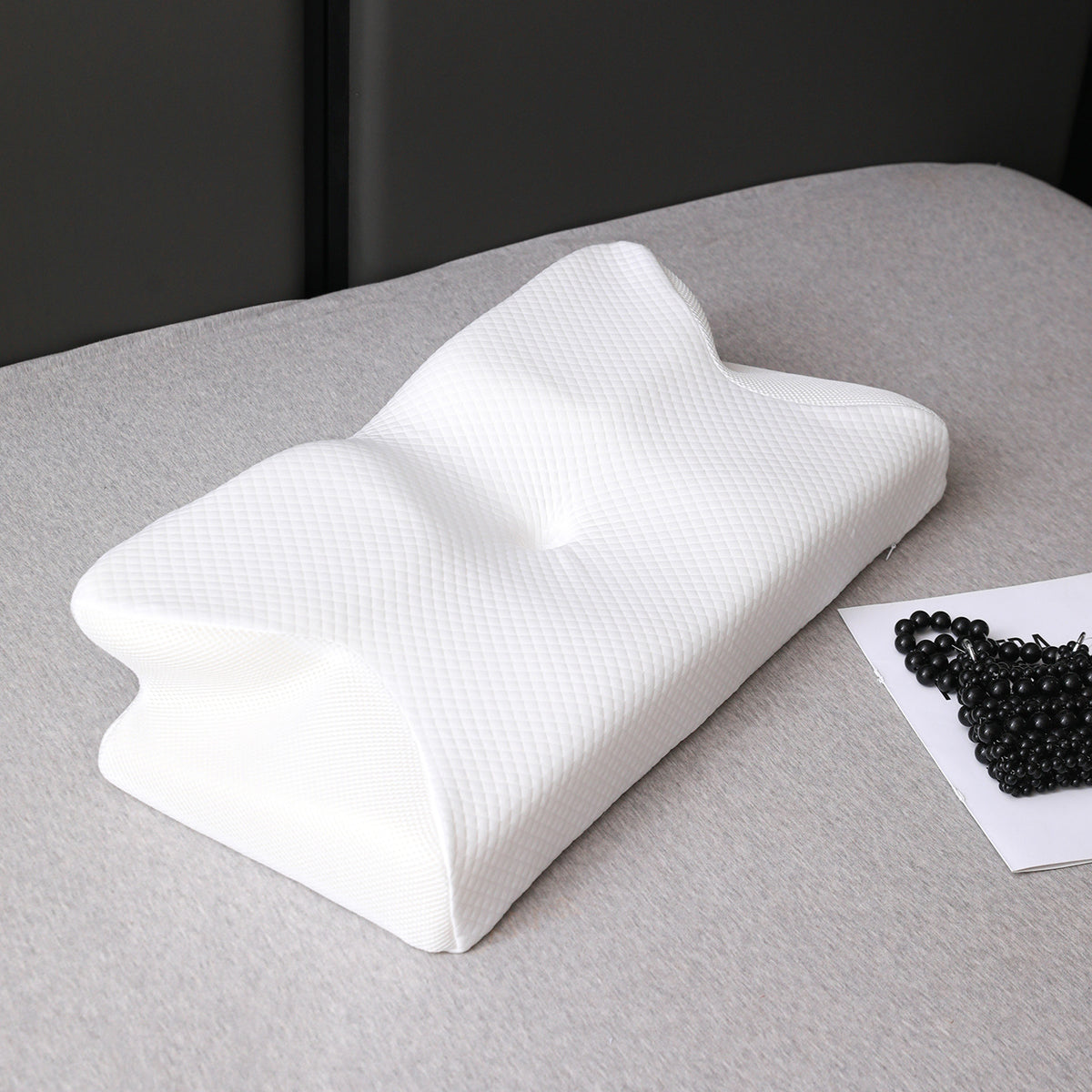 Ergonomic Memory Foam Butterfly Neck Support Pillow