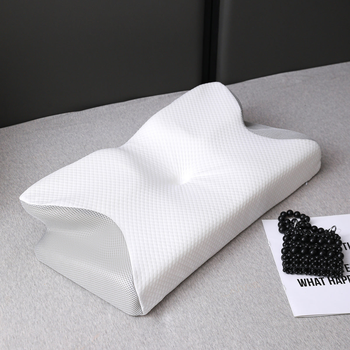 Ergonomic Memory Foam Butterfly Neck Support Pillow